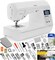 Brother Innov-ís Pacesetter PS500 Computerized Sewing Machine w/Starter Package - Includes Brother 5 Sewing Foot Embellishment Pack + Mr. Vac & Mrs. Sew - Ready, Set, Sew Video